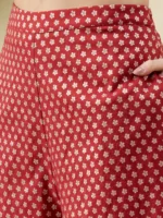 Brick RedBrocade Co-ord Set_IMG_6967