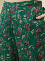 Floral Print Green Co-Ord Set