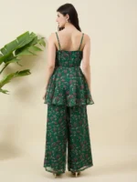 Floral Print Green Co-Ord Set