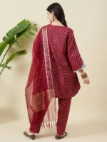 Mehadi Green Kurta Set