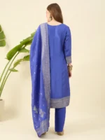 Banarasi Blue Kurta Set