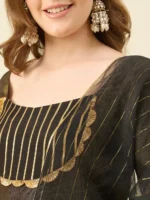 Mehadi Green Kurta Set