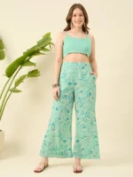 Mint Green Georgette Co-ords Set